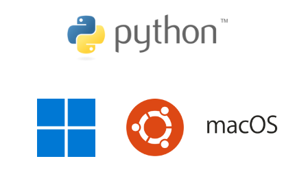 python windows ubuntu macos